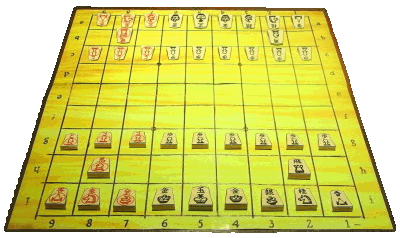 Eurasia-Chess: Westernized Shogi pieces and board to print & cut yourself